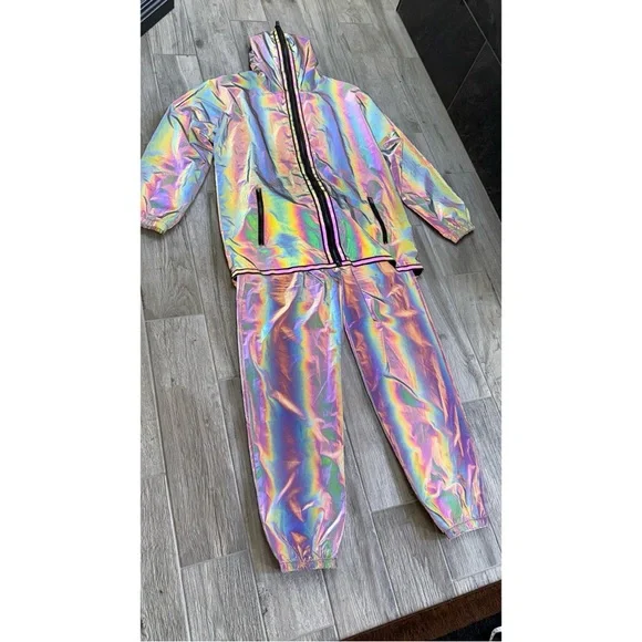 Holographic Tracksuit Set - Picture 4 of 8